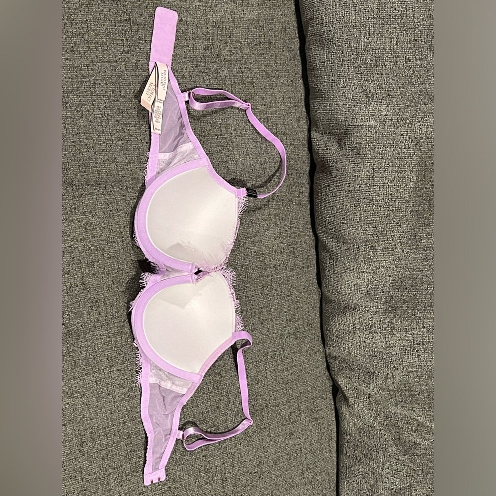 VICTORIA SECRET DREAM ANGELS LACE CUP DEMI BRA - Picture 5 of 6